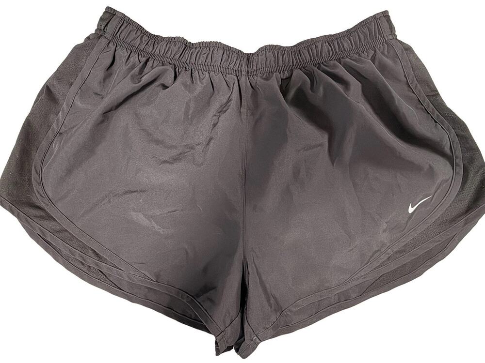 Nike Tempo Dri-Fit Running Shorts Lined Women’s XL Black Stretch Gym Athletic